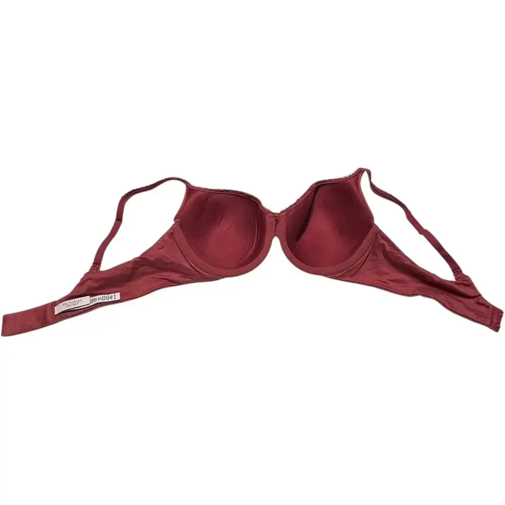 Victoria's Secret Body by Victoria Lined Perfect Coverage Underwire Bra Rust 36C